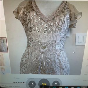 Sue Wong. Size 8 wedding dress or mother of the bride or groom